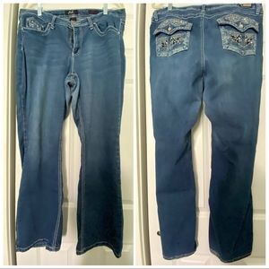 Earl boot cut jeans size 18W